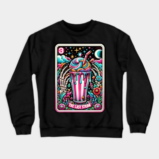 "The Last Straw" Funny Tarot Card Crewneck Sweatshirt